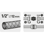 Spojka na hadici, 1/2