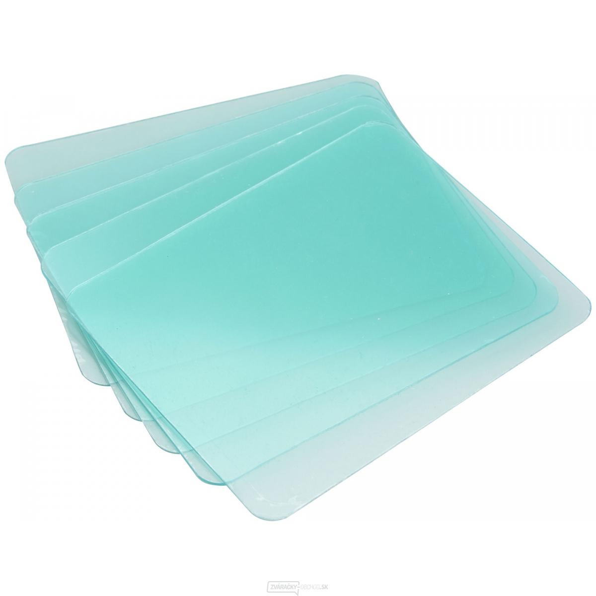 Sklo ochranné pre zvárací helmu, plastové, 5ks, 116,1 x 89,5mm gallery main image