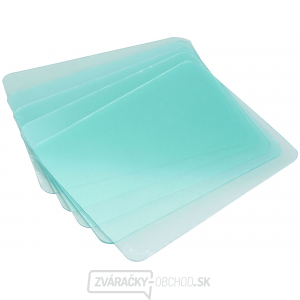 Sklo ochranné pre zvárací helmu, plastové, 5ks, 116,1 x 89,5mm Sklo ochranné pre zvárací helmu, plastové, 5ks, 116,1 x 89,5mm