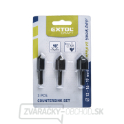 Záhlubníky do vrtačky 90°, ∅ 12-16-19mm - 3ks Náhľad