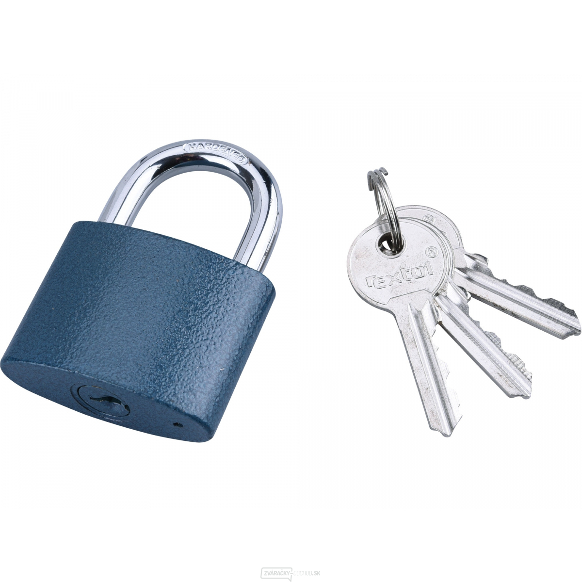 Zámok visiaci liatinový, 52mm Zámok visiaci liatinový, 52mm gallery main image