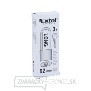 Zámok visiaci liatinový, predĺžený, 52mm Náhľad