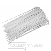 Sťahovacie pásky biele, 280x3,6mm - 50 ks gallery main image