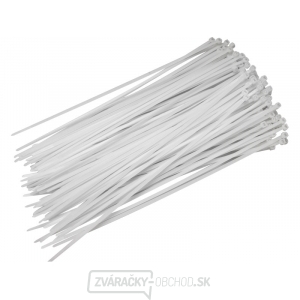 Sťahovacie pásky biele, 280x3,6mm - 50 ks gallery main image