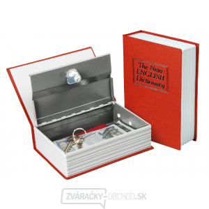 Schránka bezpečnostné - kniha, 180 × 115 × 54mm Schránka bezpečnostné - kniha, 180 × 115 × 54mm gallery main image