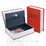 Schránka bezpečnostné - kniha, 245x155x55mm Náhľad