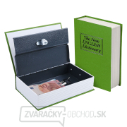 Schránka bezpečnostné - kniha, 265x205x65mm Náhľad