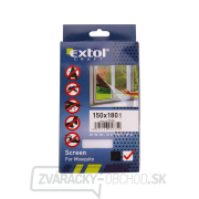 Síť okenní proti hmyzu, 150x180cm, PES Náhľad