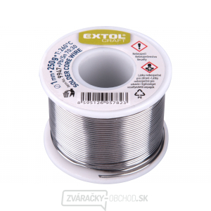 Cín spájkovacie Sn30/Pb70 , ∅ 1mm, 250g gallery main image