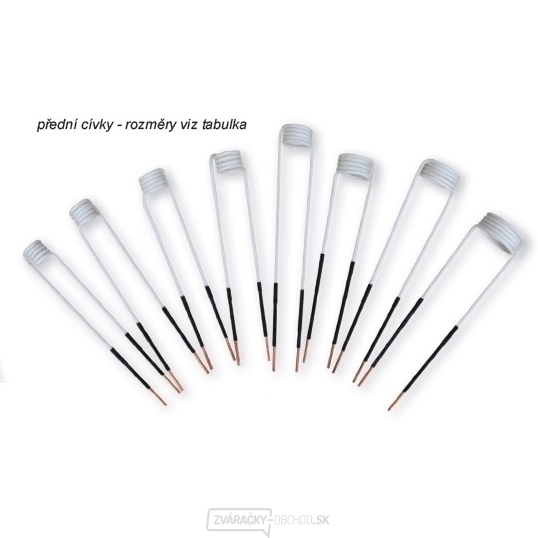 Priama indukčný cievka pre ohrev DHI-15 / Vnútorný priemer 19 mm / 1kus