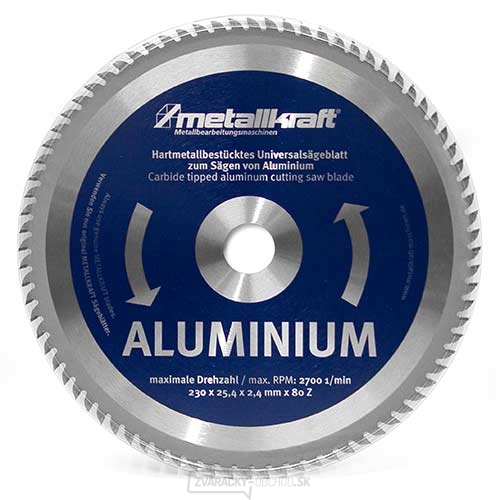 Pílový kotúč na hliník ø 230 mm Pílový kotúč na hliník ø 230 mm gallery main image