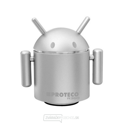 Reproduktor/rádio vibračná "R360" HiFi - stříbrný