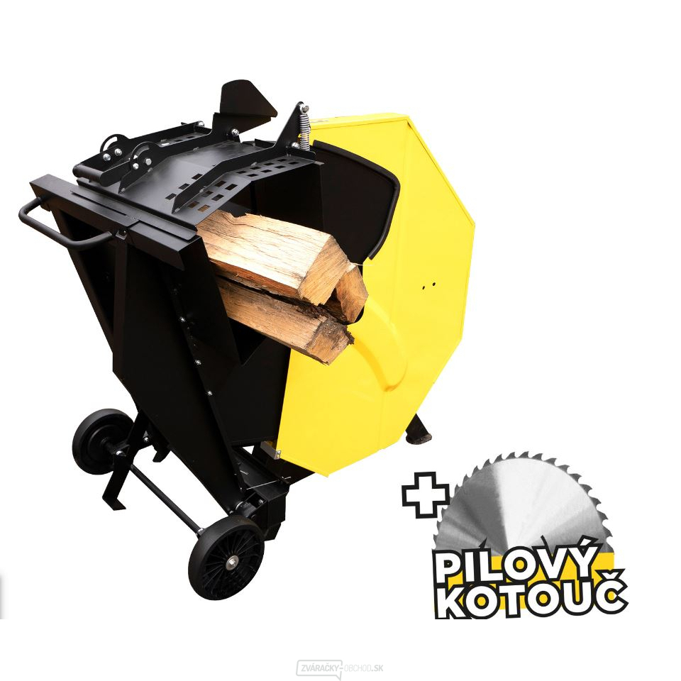 Píla kolísková 4kW, 400V (cirkulárka) + Pílový kotúč