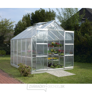 Skleník VITAVIA URANUS 8300 PC 6 mm strieborný gallery main image