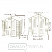 Záhradný domek LIFETIME 60057 STARLET náhled