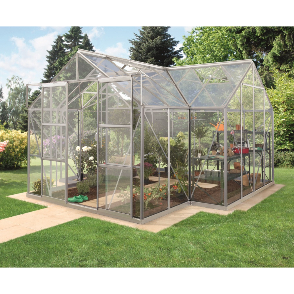 Skleník VITAVIA SIRIUS PC 4 mm strieborný