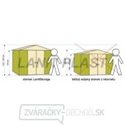záhradný domek LANITPLAST LANITSTORAGE 10x12 Náhľad záhradný domek LANITPLAST LANITSTORAGE 10x12 Náhľad