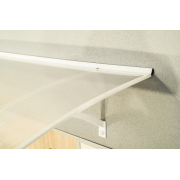 Vchodová stříška LANITPLAST LARUS 120/87 biela náhled