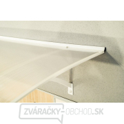 Vchodová stříška LANITPLAST LARUS 160/87 biela náhled
