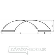 Vchodová stříška LANITPLAST ONYX 160/90 biela Náhľad