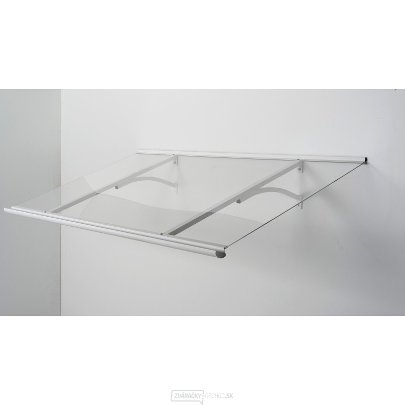 Vchodová stříška LANITPLAST OTIS 120/85 biela