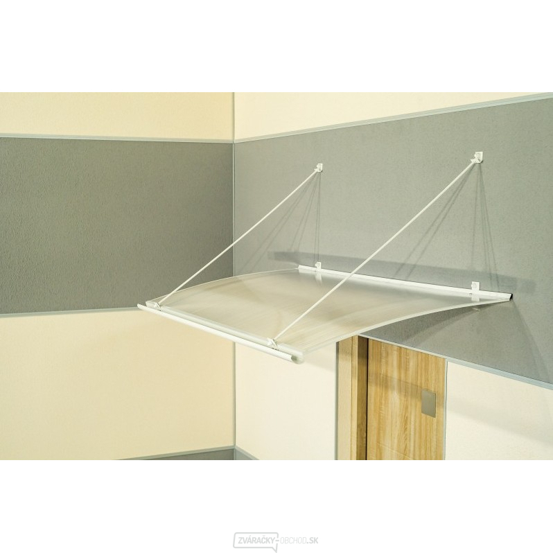 Vchodová stříška LANITPLAST TURKUS 140/85 biela gallery main image