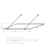 Vchodová stříška LANITPLAST SP1 120/70 biela Náhľad