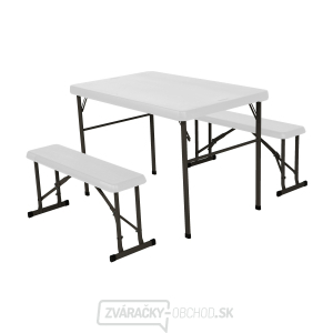 Campingový stůl + 2x laviceLIFETIME 80353