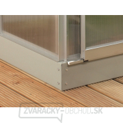 Skleník VITAVIA VENUS 6200 číre sklo 3 mm strieborný náhled