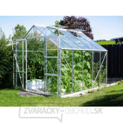 Skleník VITAVIA URANUS 8300 číre sklo 3 mm strieborný Náhľad