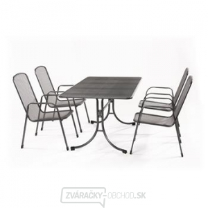 Bani 4+ - záhradný zostavaz tahokovu(4x židle Savoy, 1x stůl Universal 145)