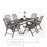 Basani 6+ - záhradný zostava(6x pol. křeslo Savoy Basic, 1x stůl Universal) gallery main image