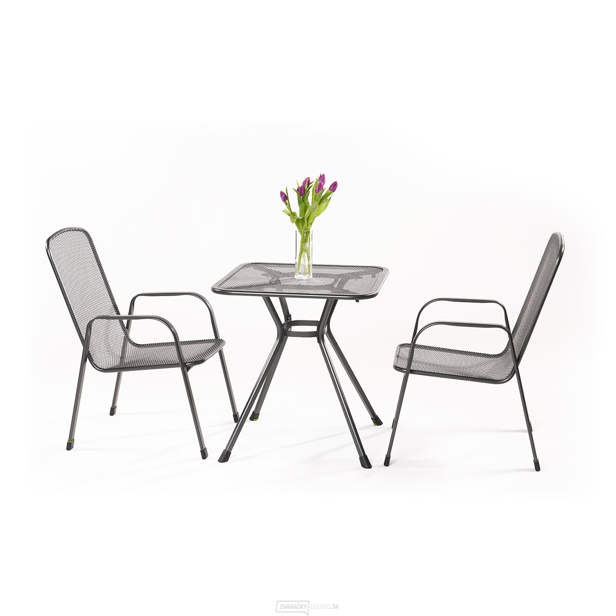 Sabi 2+ - záhradný zostava(2x židle Savoy Basic, 1x stůl Tavio)