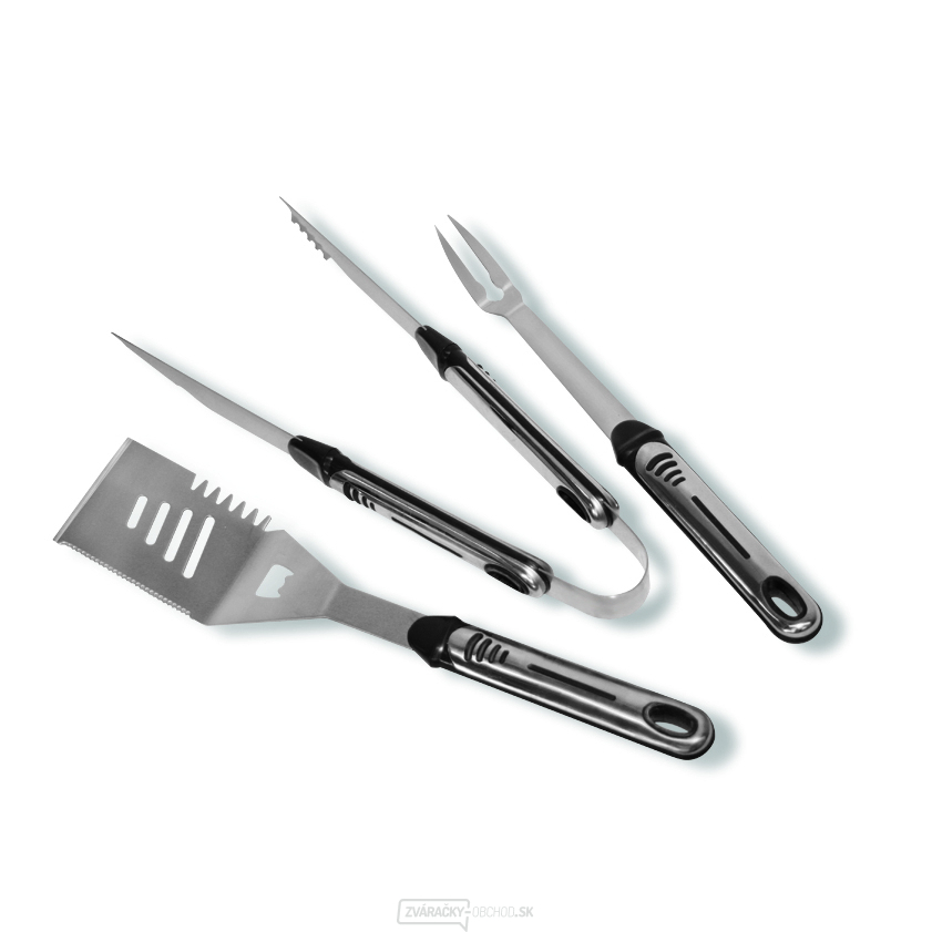 Třídílná nerezová sada grilovacího náradie Activa Třídílná nerezová sada grilovacího náradie Activa gallery main image