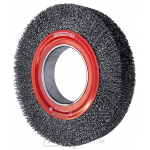 Drôtěný kotúč vlnitý na oceľ 250 x 30, Ø drôtu 0,3 mm Drôtěný kotúč vlnitý na oceľ 250 x 30, Ø drôtu 0,3 mm gallery main image