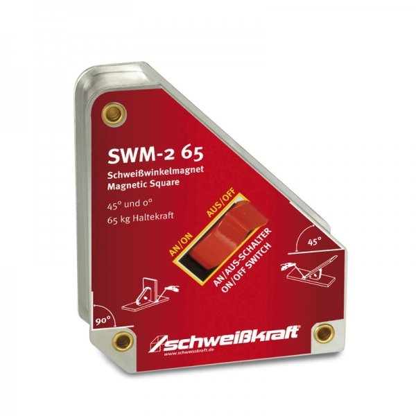 E-shop Schweißkraft Vypínateľný zvárací uhlový magnet SWM-2 65 1790031