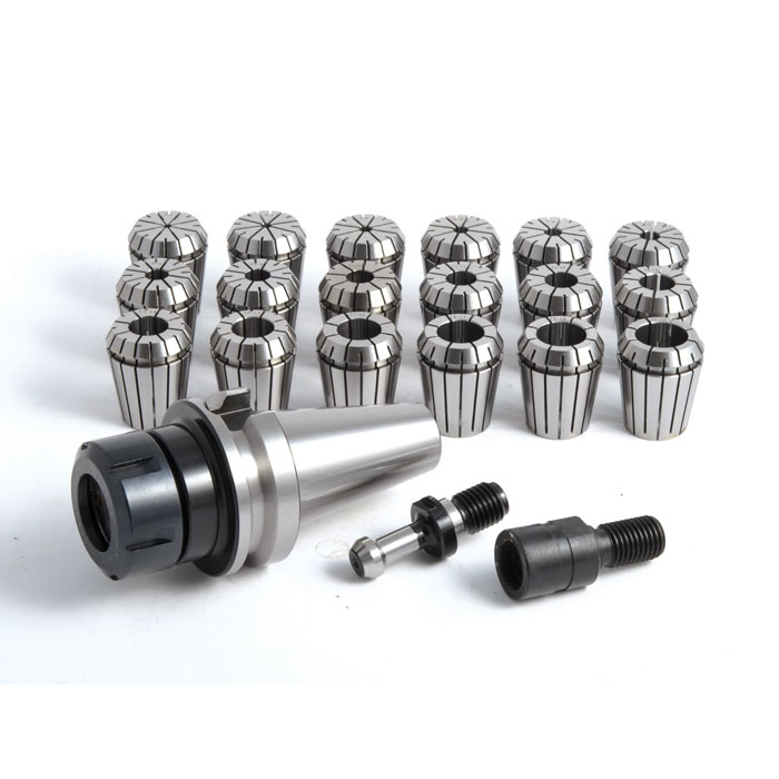 OPTIMUM Sada upínača SK50/DIN2080/ER32 a klieštin 2-20 mm (18 ks) 3352065