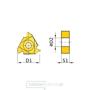 Břitové destičky AR, 5 ks Břitové destičky AR, 5 ks gallery main image