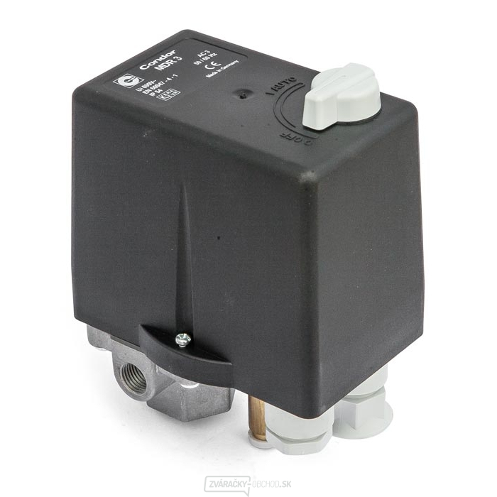 Tlakový spínač CONDOR MDR 3/11 bar /4 – 6,3 A Tlakový spínač CONDOR MDR 3/11 bar /4 – 6,3 A gallery main image