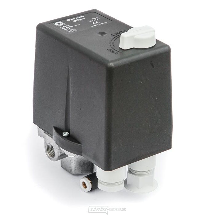 Tlakový spínač CONDOR MDR 3 / 11 bar / 6,3–10 A Tlakový spínač CONDOR MDR 3 / 11 bar / 6,3–10 A gallery main image