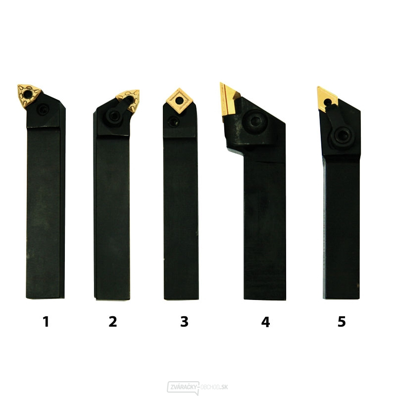 Soustružnické nože HM 16 mm, 5 ks Soustružnické nože HM 16 mm, 5 ks gallery main image