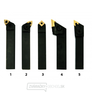 Soustružnické nože HM 16 mm, 5 ks Soustružnické nože HM 16 mm, 5 ks gallery main image