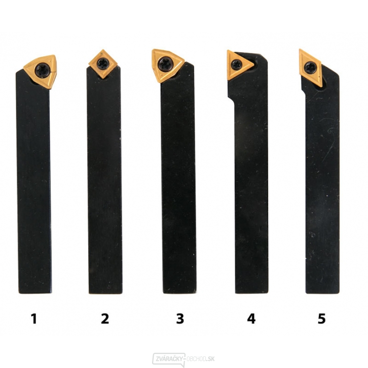 Soustružnické nože HM 10 mm, 5 ks