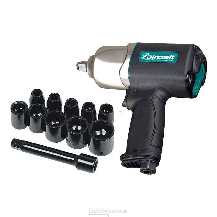 Příklepový uťahovák SS  Komposit 1/2" PRO - sada