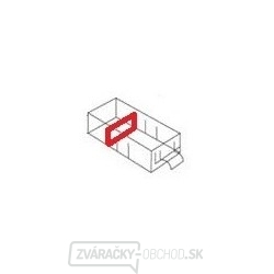 Priehradka malá ku skrinkám radu 67 - 1 ks gallery main image