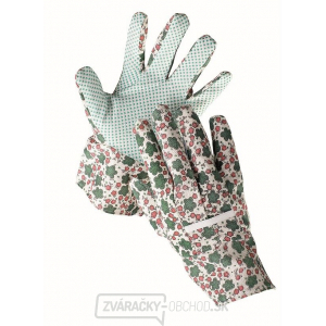 Pracovné rukavice Avocet, PVC terčíky na dlani a prstoch - veľ. 9 gallery main image