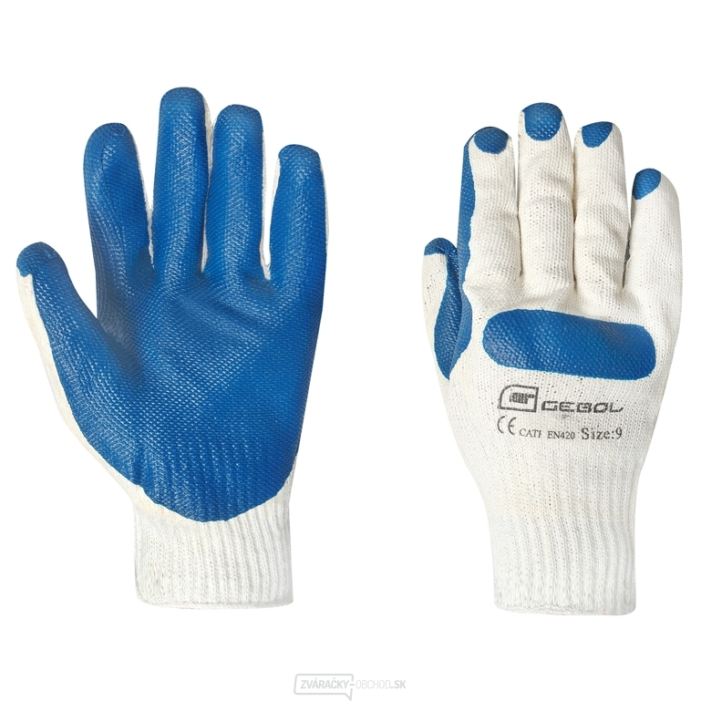 Pracovné rukavice POWER WORKER blister - vel.10