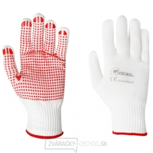 Pletené rukavice s nopkami RED FEX blister - vel.10 gallery main image