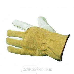 Zimné pracovné celokožené rukavice HERON WINTER - veľ. 9