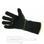 SANDPIPER BLACK - rukavice zváračské čierne veľkosť 11 gallery main image